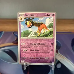 Pokemon - Farigraf 084/167 - Reverse Holo - Sv06 Twilight Masquerade - Image 1