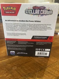 🔥Pokemon TCG Stellar Crown Booster Bundle Box Factory Sealed 6 Packs -US seller - Image 2