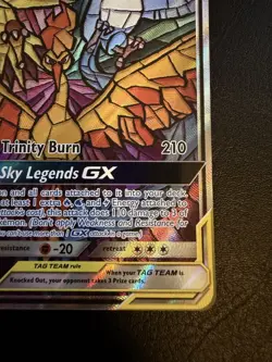 Pokemon TCG Sun & Moon Promo Moltres & Zapdos & Articuno GX SM210 - Image 4