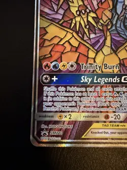Pokemon TCG Sun & Moon Promo Moltres & Zapdos & Articuno GX SM210 - Image 5