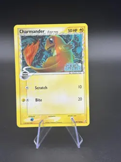 Charmander 49/100 - Reverse Holo Stamp - Ex Crystal Guardians - Pokemon - Nm/Lp - Image 1