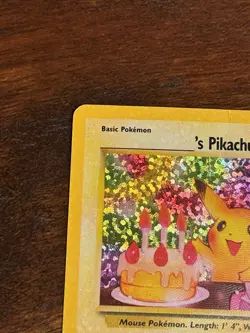 Birthday Pikachu 24/53 Celebrations Holo Black Star Promo Pokemon - Image 2