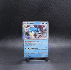 Holo Gyarados 130/165 Rare Scarlet and Violet 151 Pokemon TCG - Image 1