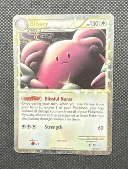 Pokemon TCG - Blissey (Prime) Holo Ultra Rare HeartGold SoulSilver 106/123 - LP - Image 1
