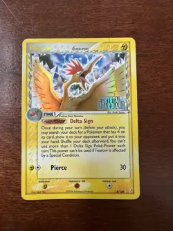 Fearow 18/100 LP-DMG Reverse Holo Rare *STAMPED* Crystal Guardians Pokemon TCG - Image 1