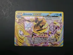 Greninja-Break - 41/122 - Rare Break LP, English Pokemon BREAKPoint - Image 1