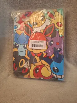 Pokemon Eevee Evolutions 3-Ring 9in Faux Leather Binder With Zipper - Image 3