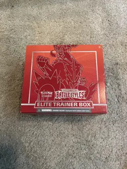 Pokemon Battle Styles EMPTY ETB No Packs/Promo Accessories Only! - Image 1