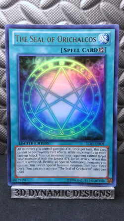 | Yugioh The Seal of Orichalcos LC03-EN001 Ultra Legendary Collection NM- 🔥 | - Image 1