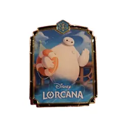Disney Lorcana League Promo Pin - Baymax, Healthcare companion - Azurite Sea - Image 1