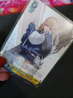Weiß Schwarz Nikke "Lizard's Protection" Tia NIK/S117-001 RR Japanich TCG - Image 3