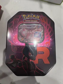 Pokemon Team Rocket Tin - Mewtwo Ex New & Sealed - Image 3