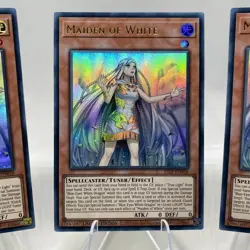 Yugioh Maiden Of White Ultra Rare 25LP Playset - Image 2