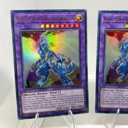 Yugioh Blue-Eyes Tyrant Dragon Ultra Rare 25LP Playset - Image 3