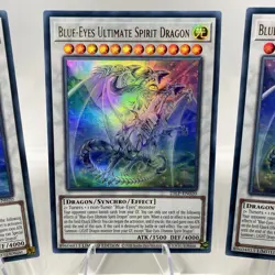 Yugioh Blue-Eyes Ultimate Spirit Dragon Ultra Rare 25LP Playset - Image 2