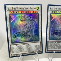 Yugioh Blue-Eyes Ultimate Spirit Dragon Ultra Rare 25LP Playset - Image 3