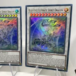 Yugioh Blue-Eyes Ultimate Spirit Dragon Ultra Rare 25LP Playset - Image 4