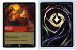 Gaston #115/204 Disney Lorcana Fabled 2025 Common Foil TCG Card - Image 1