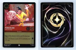 Powerline #109/204 Disney Lorcana Fabled 2025 Common Foil TCG Card - Image 1