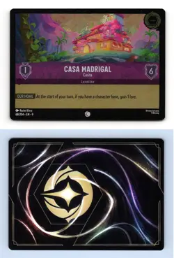 Casa Madrigal #68/204 Disney Lorcana Fabled 2025 Common Foil TCG Card - Image 1