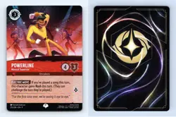 Powerline #215/204 Disney Lorcana Fabled 2025 Epic Foil TCG Card - Image 1