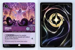Ursula #208/204 Disney Lorcana Fabled 2025 Epic Foil TCG Card - Image 1