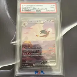 Pokemon TCG Charizard EX Scarlet & Violet 151 Card Sir 199/165 PSA 9 Mint 2023 - Image 2