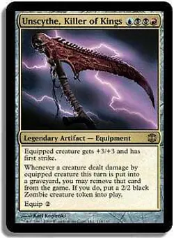 Unscythe, Killer of Kings FOIL Alara Reborn HEAVILY PLD Rare CARD ABUGames - Image 1