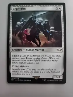 MTG Zephyrim Warhammer 40,000 020/168 Regular Rare - Image 1