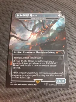 FAS-BOR7 Horus - Blightsteel Colossus [Secret Lair Drop Series] - Image 1