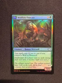 WOLFKIN OUTCAST FOIL - Magic: The Gathering - Mokhov NM/M - Image 1