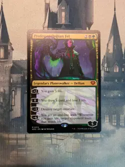 Professor Dellian Fel Secrets of Strixhaven Regular - Image 1