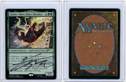 Spider-Man, Miles Morales Foil Promo Signed By Artist InHyuk Lee MTG - Image 3