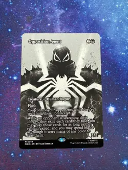 Opposition Agent (Borderless) M Marvel Universe Eternal-Legal 19 NM - Image 1