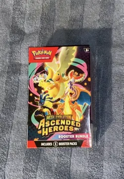 Pokemon TCG Mega Evolution Ascended Heroes Booster Bundle Box - Image 1