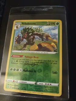 Pokemon Shining Fates Reverse Holo Rillaboom 13/72 - Image 3