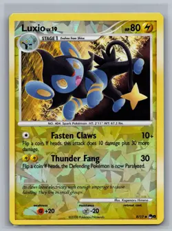 Luxio 8/17 UC POP Series 8 Pokemon NM/M Cracked Ice Reverse Holo - Image 1