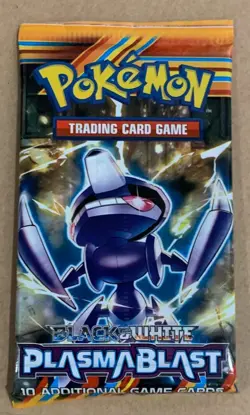 Sealed Pokemon Black And White Plasma Blast Booster Pack - Genesect - Image 1