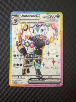 Umbreon ex - SVP176 - Pokemon Scarlet & Violet Promo Holo NM - Image 1