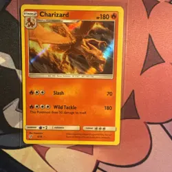 POKEMON CARD CHARIZARD HOLO DETECTIVE PIKACHU CARD 5/18 2019 - Image 1