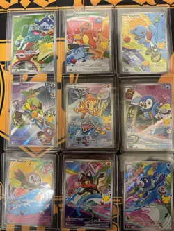 Pokemon TCG First Partner Illustration Collection Series 1 Complete Set - Image 1