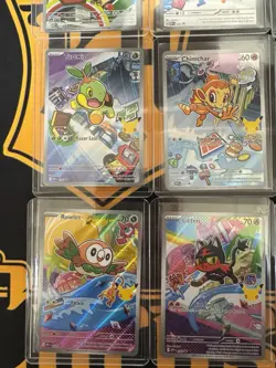 Pokemon TCG First Partner Illustration Collection Series 1 Complete Set - Image 5