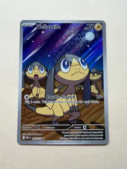 Pokemon TCG Helioptile 143/132 Illustration Rare Holo Me01: Mega Evolution 2025 - Image 1