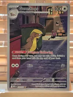 Gumshoos 153/132 IR - MEG EN Mega Evolutions Pokemon - NM/M - Image 1