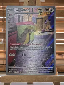 Gumshoos 153/132 IR - MEG EN Mega Evolutions Pokemon - NM/M - Image 2