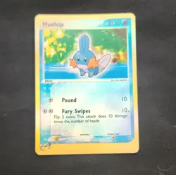 Pokemon TCG Mudkip 60/109 EX Team Rocket Returns Reverse Holo Common 50 HP Eng - Image 1
