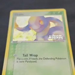 Pokemon TCG Ekans 55/109 EX Team Rocket Returns Reverse Holo Common 60 HP Basic… - Image 2