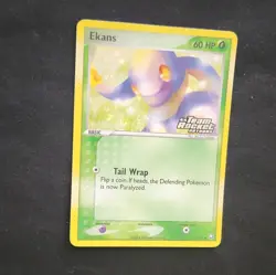 Pokemon TCG Ekans 55/109 EX Team Rocket Returns Reverse Holo Common 60 HP Basic… - Image 5