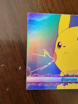 LP! Stormy Seas #19 RAINBOW HOLO Topps Pokemon The Movie 2000 - Image 2