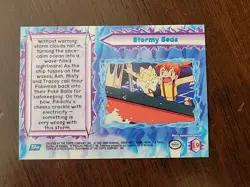 LP! Stormy Seas #19 RAINBOW HOLO Topps Pokemon The Movie 2000 - Image 4